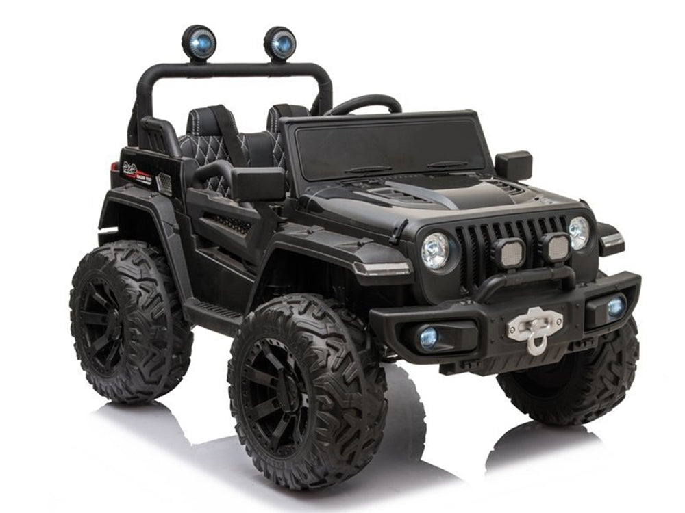 Eentonig tandarts Kano 4WD Trekcar Kids Ride On Truck with EVA Wheels and Remote Control - Bl –  Big Toys Direct