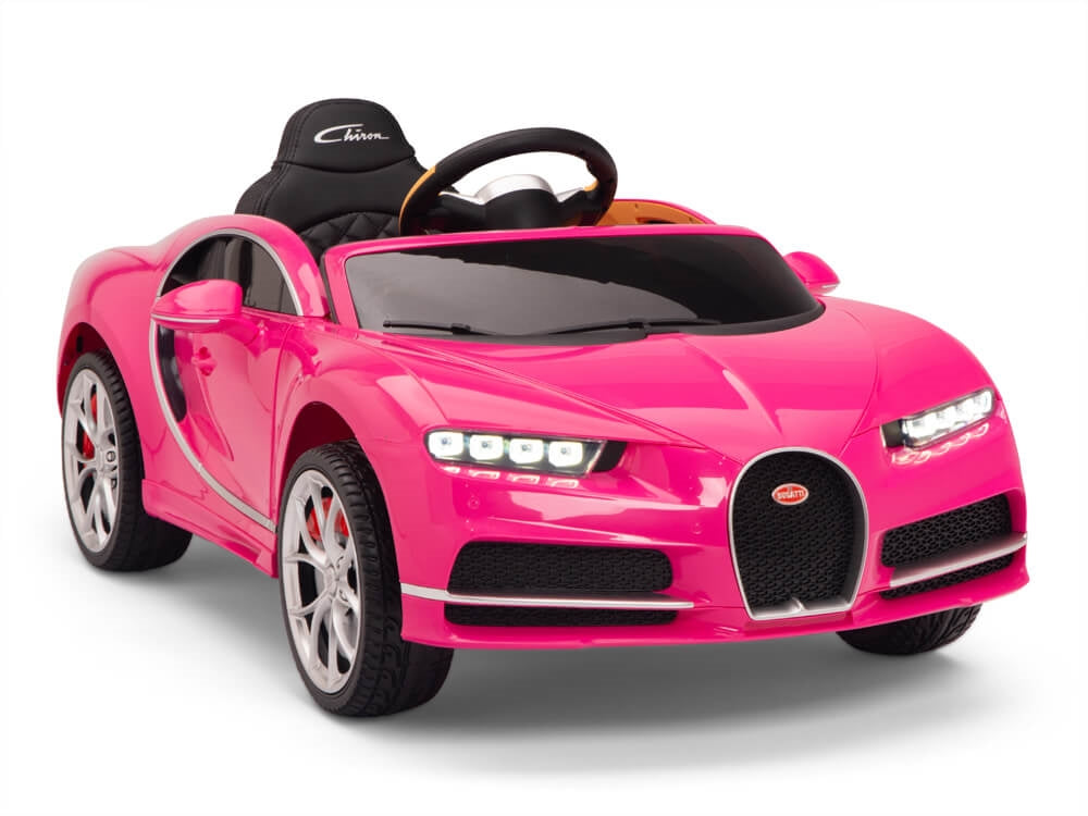 zone Obsessie venijn 12V Bugatti Chiron Pink Ride On Car With Parent Remote and Leather Seat –  Big Toys Direct