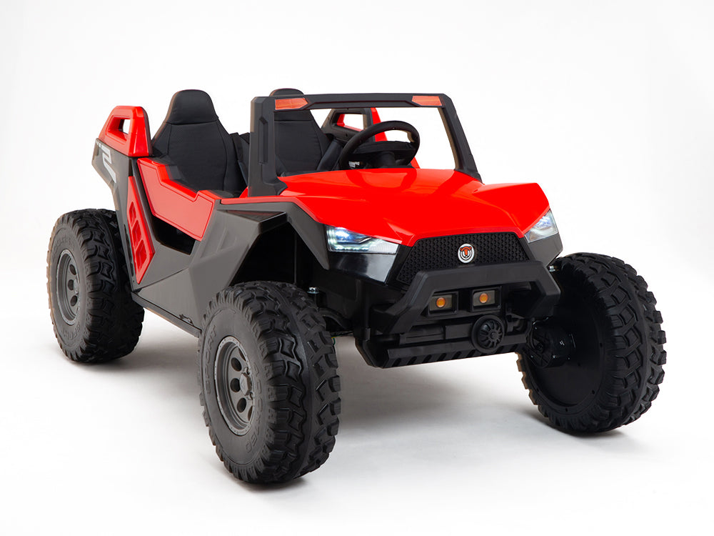 24V Red Tiger All Terrain UTV Ride Buggy with Remote - Red – Big Toys Direct