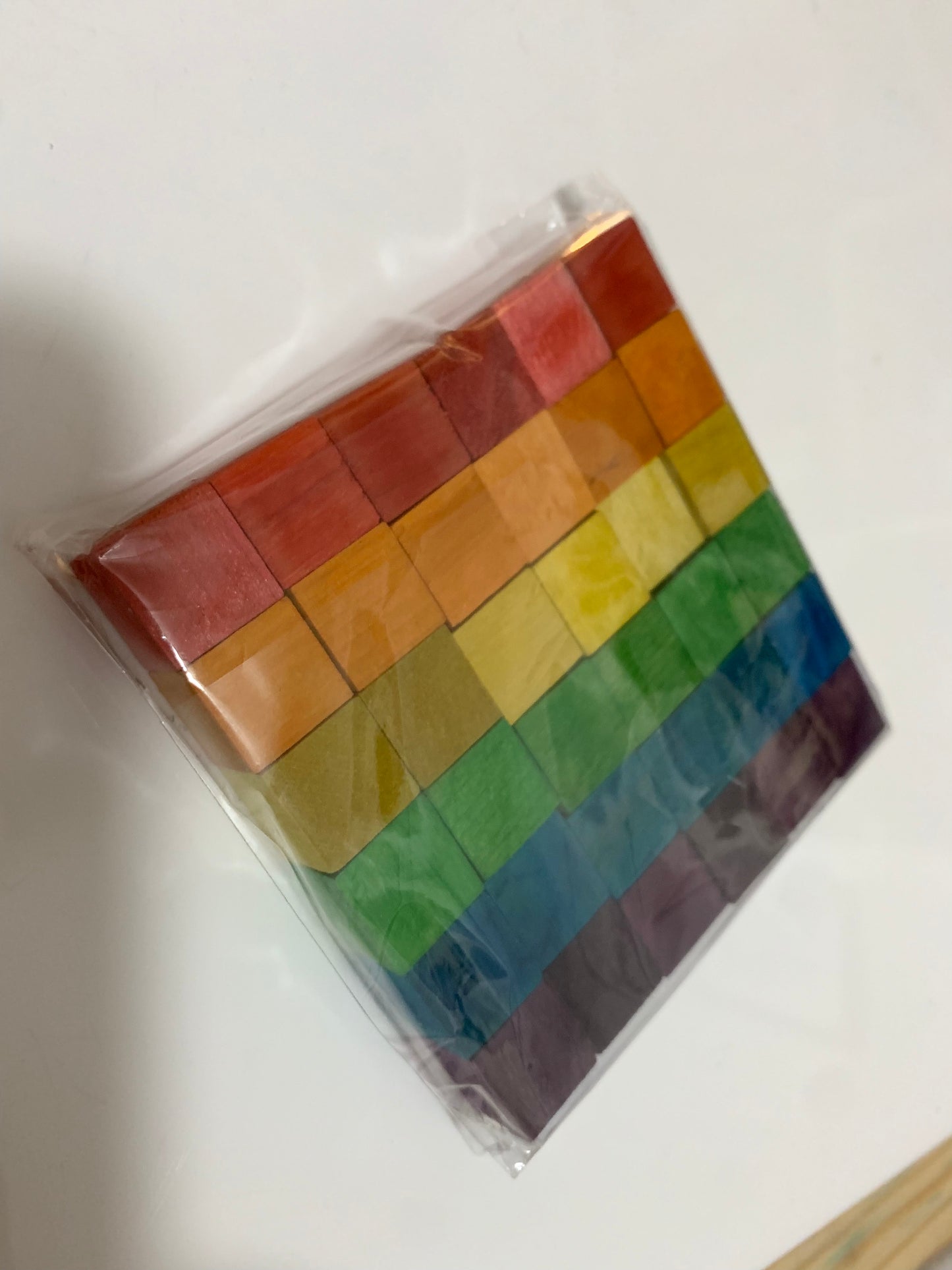 Rainbow Colour Sorting Blocks