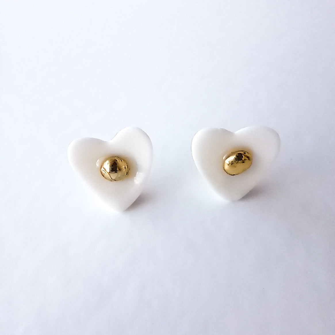 Valentine’s clay earrings Heart envelope mail earrings dangle earrings l
