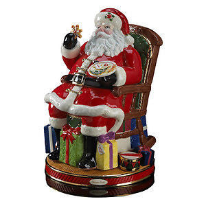 christmas train cookie jar