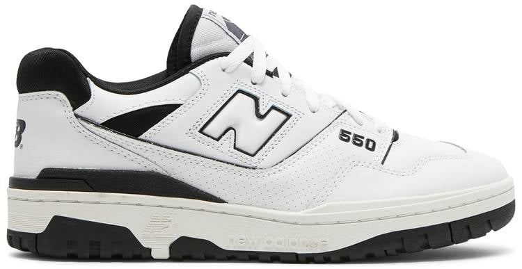 black and white new balance men