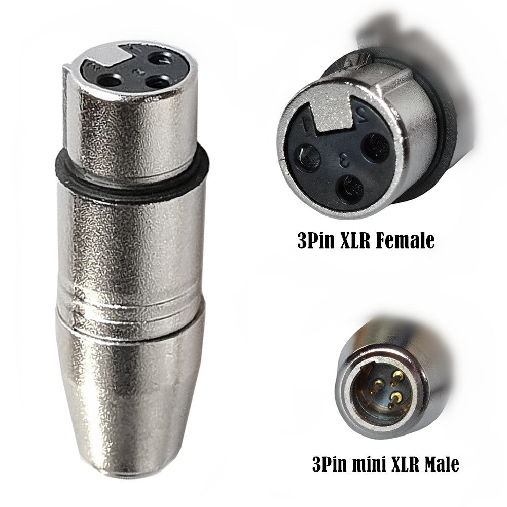 XLR 3-Pin to XLR 3-Pin Male Audio Microphone