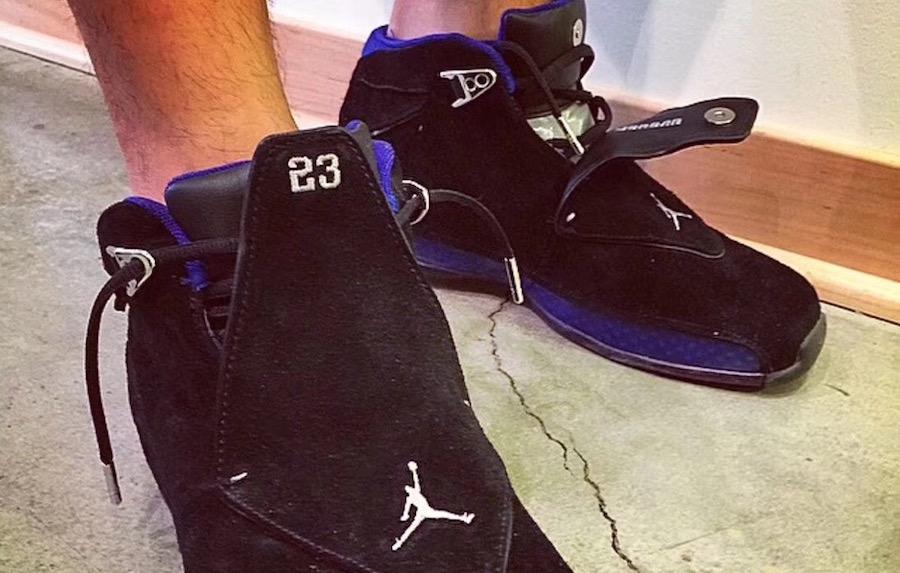 air jordan 18 black sport royal 2018