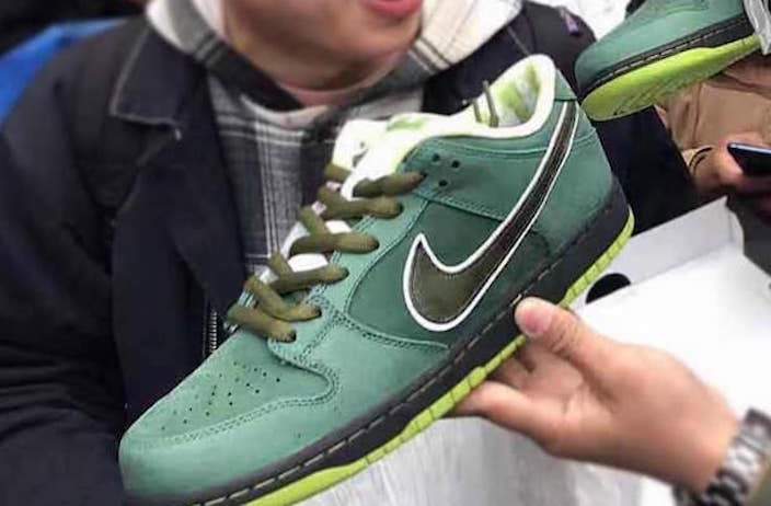 nike sb green lobster release date