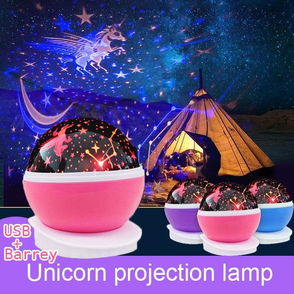 unicorn projector night light