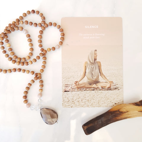 When I received my first set of mala beads, I'll be honest, I had no idea how to use them or how important they would become to me.   Over the years they have literally changed my life. They are a wonderful meditation aid, and even more, a wonderful reminder of what I'm trying to cultivate in my life.   Curious how mala beads work? Let's get started!