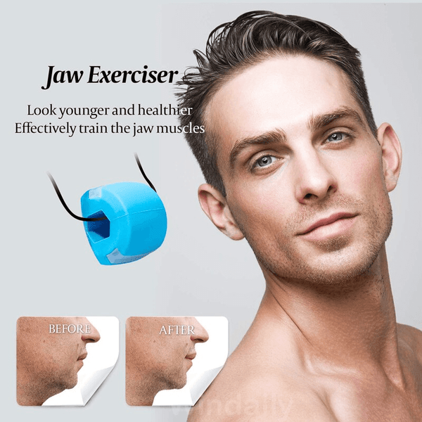 Upgrad Facial Toner Jaw Exerciser And Neck Toning Equipment Face Fitness Ball US 