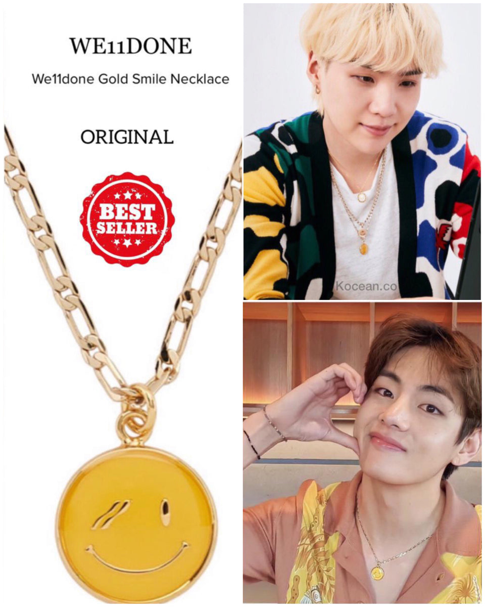 Buy BTS Taehyung Home Inspired Clover Flower Necklace Blumen