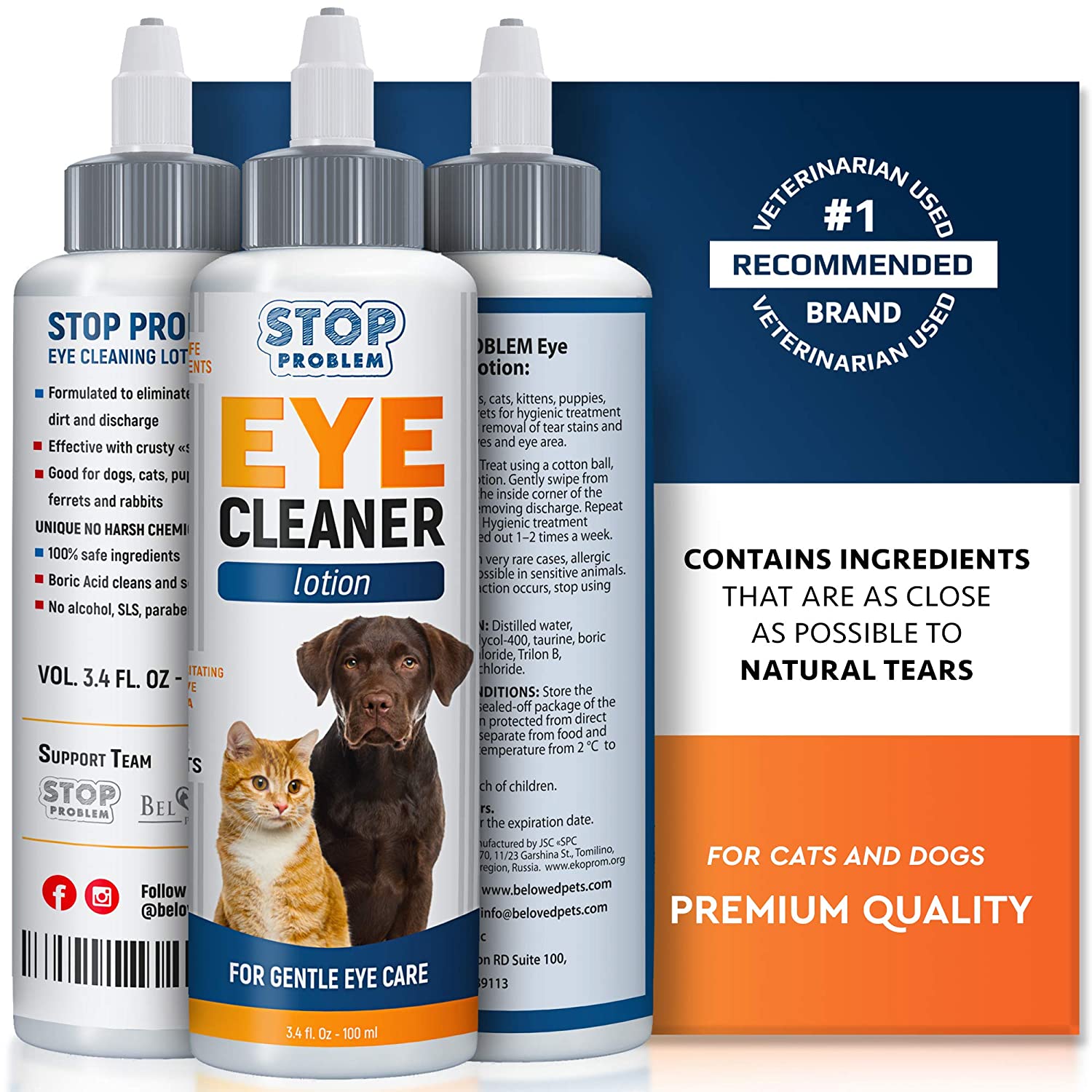 what is a good eye wash for dogs