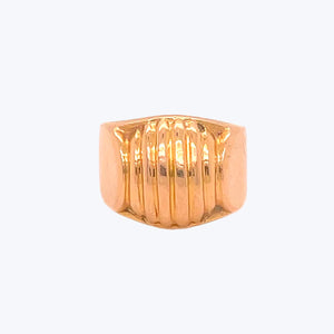French Retro Gold Ring Default Title