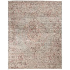Lucent Red Medallion  Rug 7'9" x 9'9"