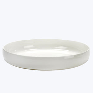 Piet Boon Base Tableware Collection Glazed White / XLarge Deep Plate (Set of 4)