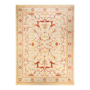 Traditional Hand-Knotted Rug - 9' 1" x 12' 5" Default Title