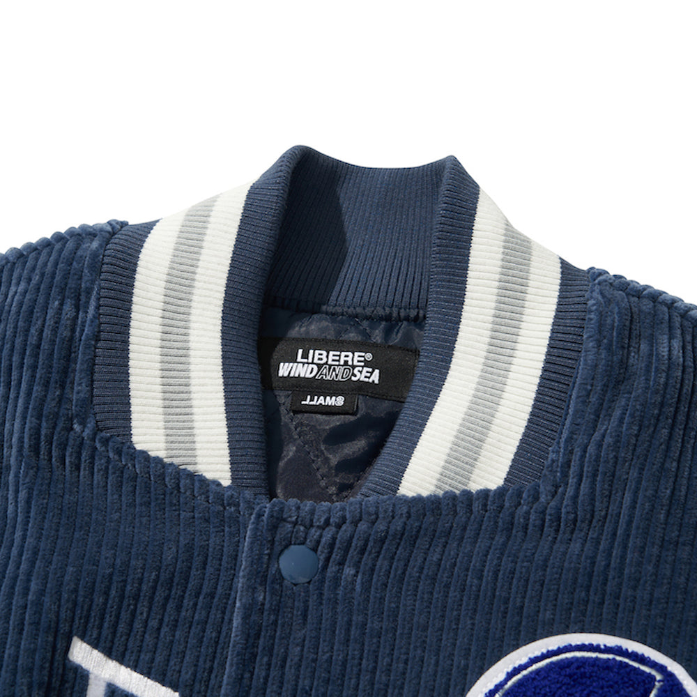 カラフルセット 3個 WDS X LIBERE VARSITY JACKET / NAVY - スタジャン