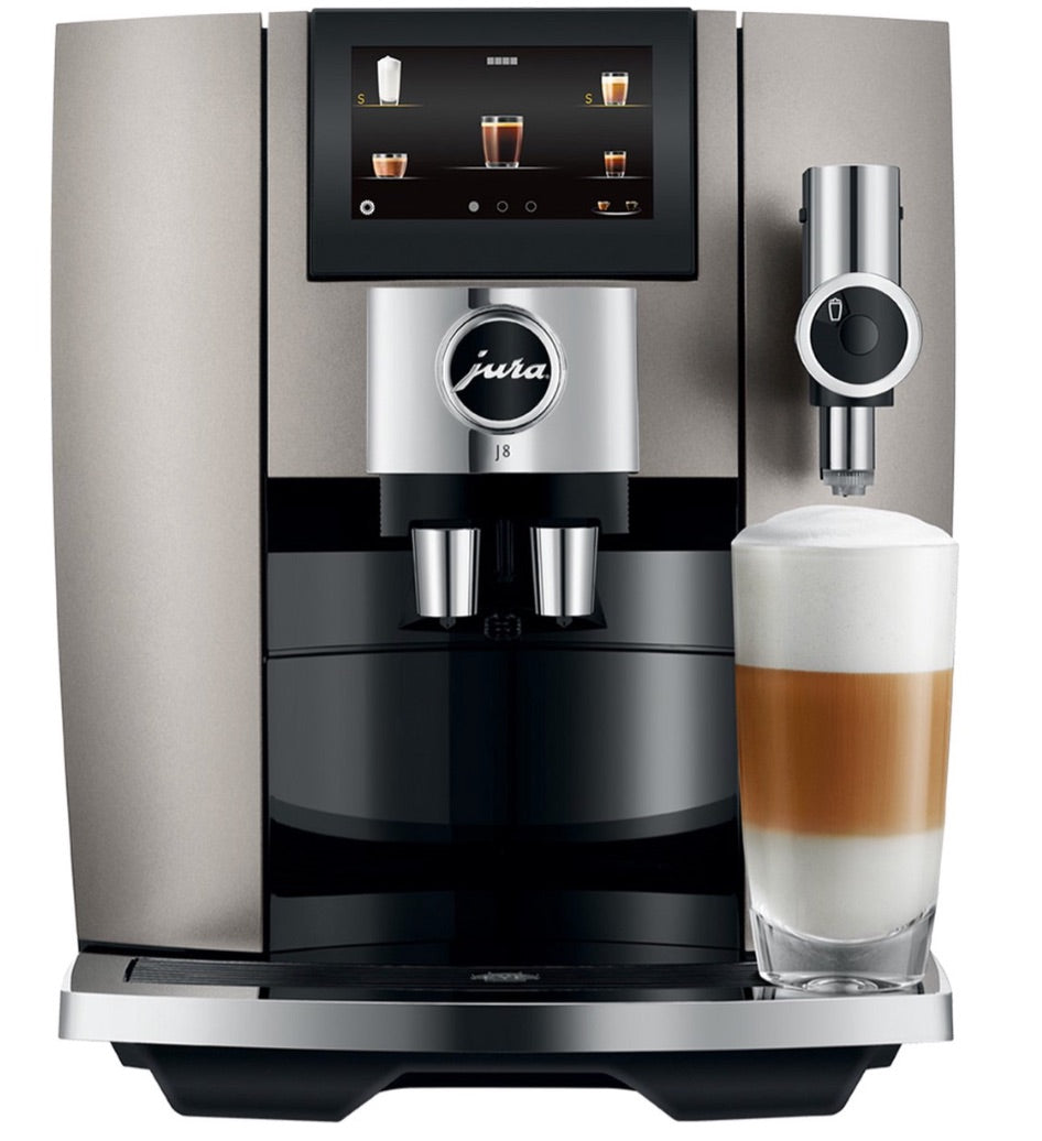 leeg op vakantie robot JURA J8 (EA) - Model 2023 – LUDIQX - Love for Coffee