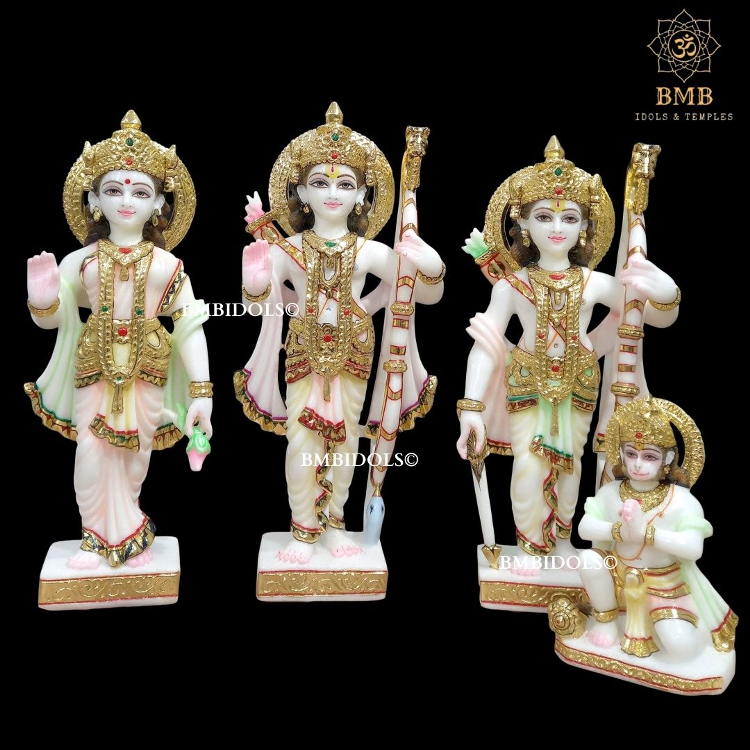 Marble Ram Darbar Statue made in Makrana Marble in 18inches with ...