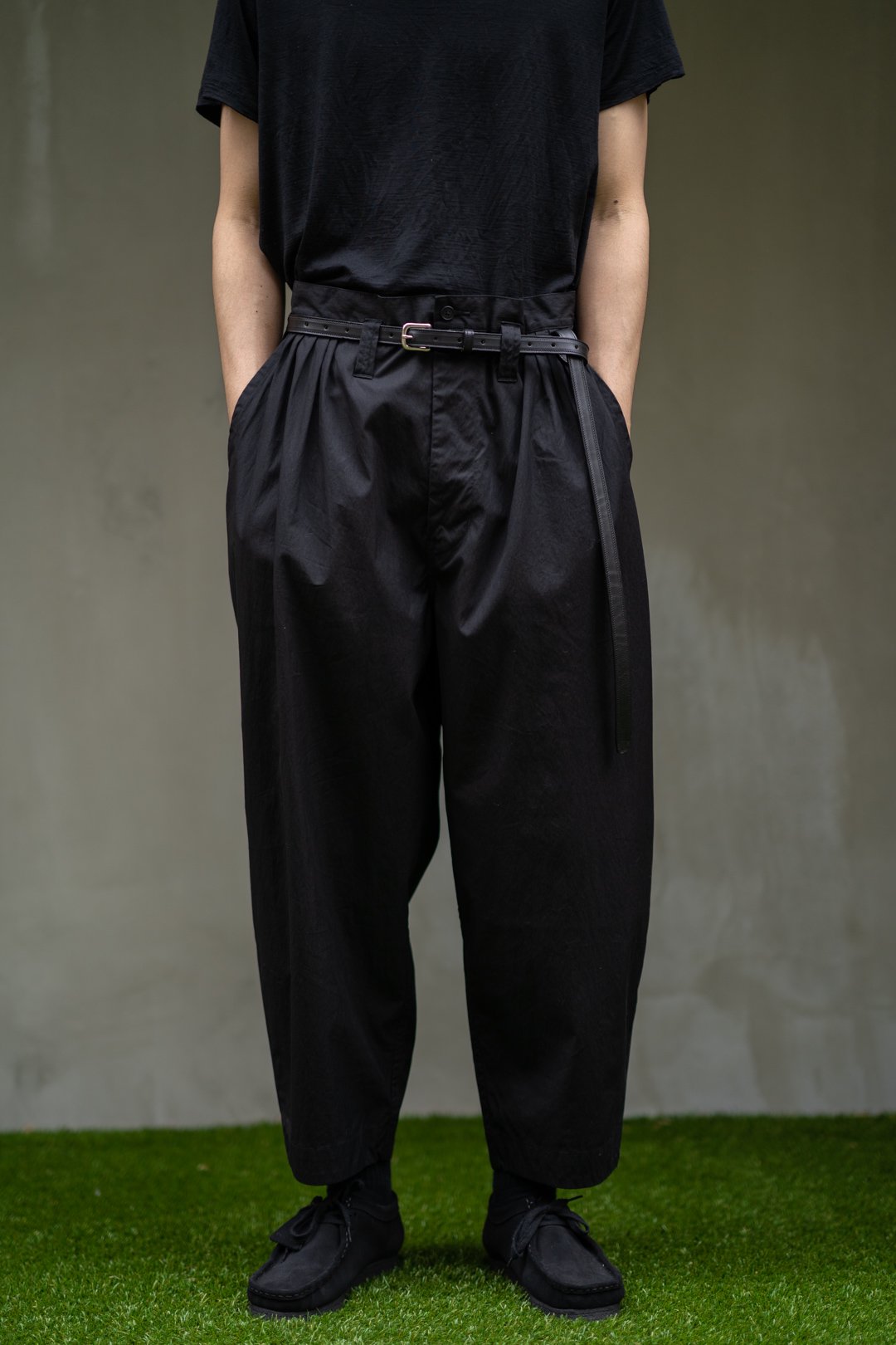 PORTER CLASSIC BEBOP PANTS XXL ブラック-