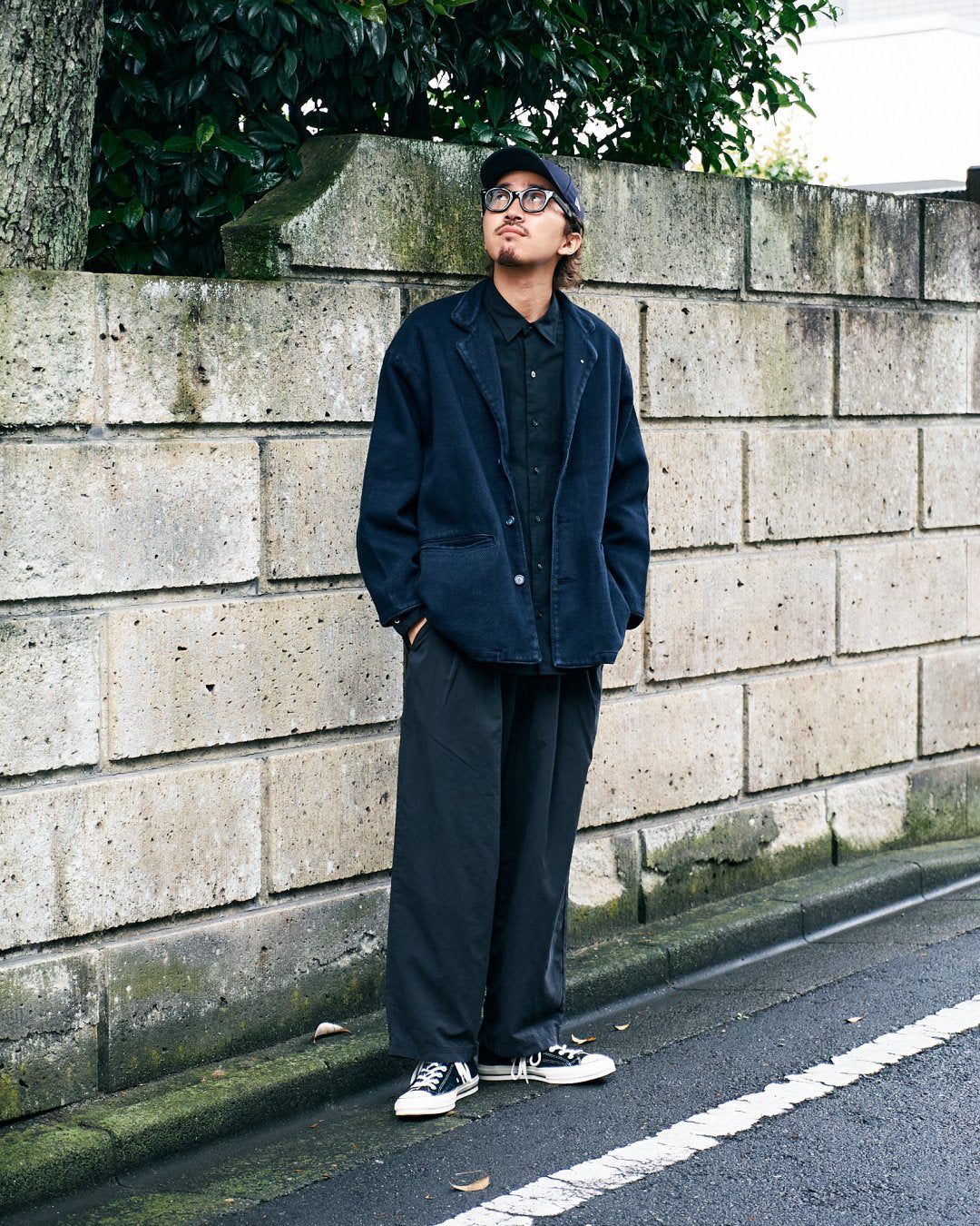 超歓迎】 PC JACKET HEART PC KENDO HEART -DARK KENDO JACKET NAVY- W