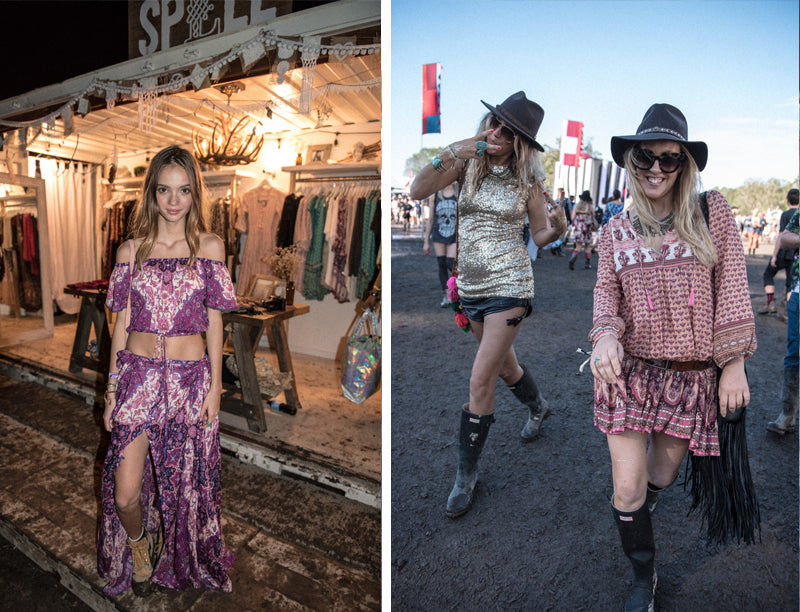Spell and The Gypsy Collective Festival Style Guide by GLO TATTS