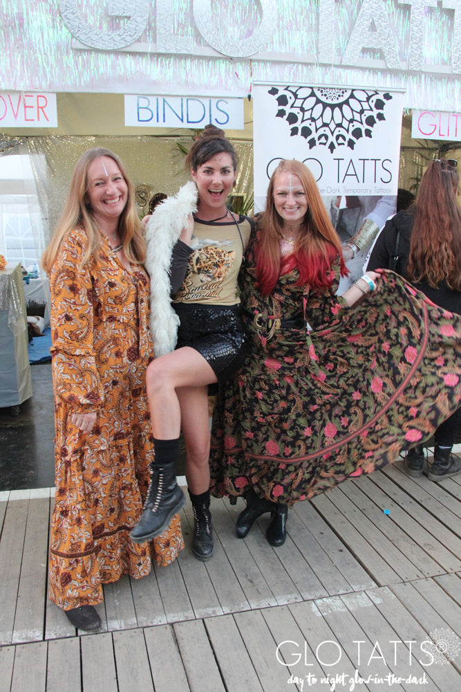 Splendour in the Grass Spell Byron Bay GLO TATTS festival style market stall