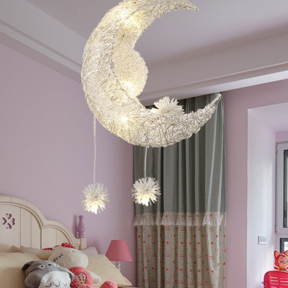 moon stars ceiling light