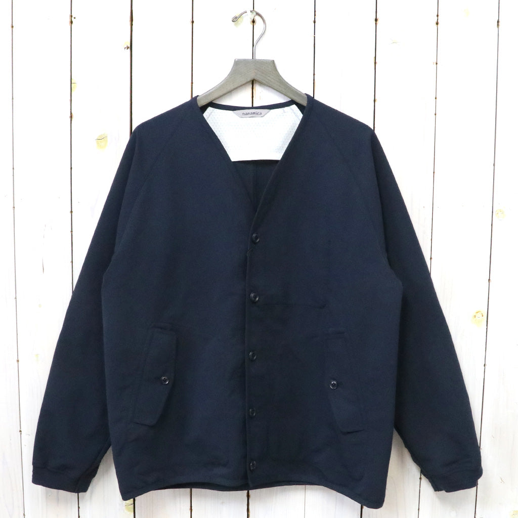 ふるさと納税 ALPHADRY Cardigan NAVY XS nanamica | obiadyuandrzeja