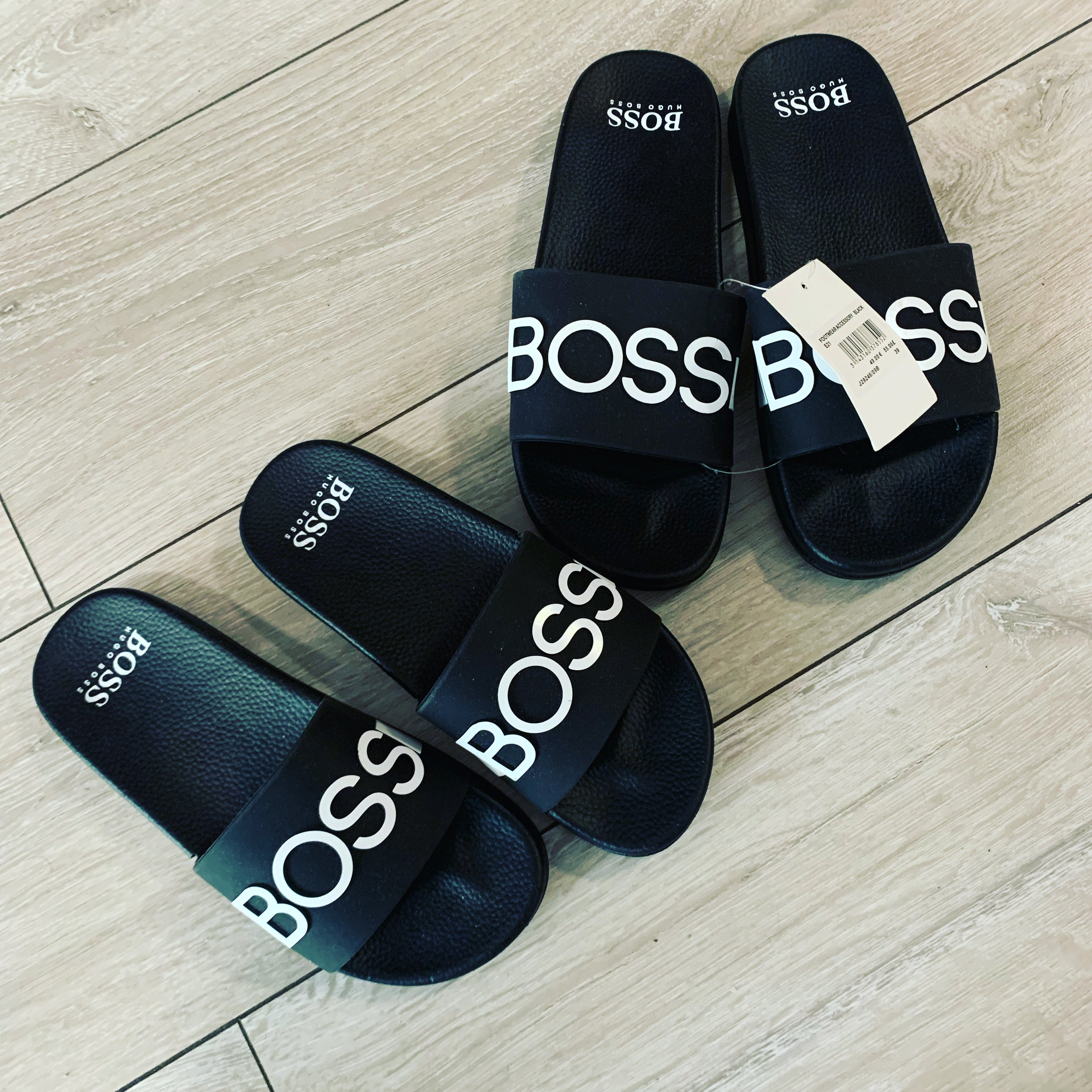 mens boss sliders sale