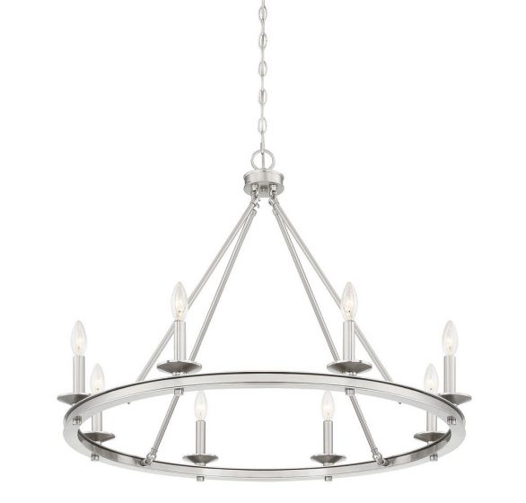 Eight Light Chandelier