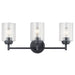 Kichler - 45886BK - Three Light Bath - Winslow - Black