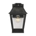 Generation Lighting - CO1001DWZ - One Light Outdoor Wall Lantern - Falmouth - Dark Weathered Zinc