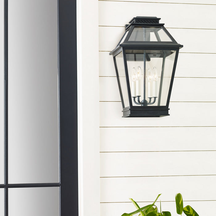 Four Light Outdoor Wall Lantern