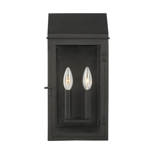 Generation Lighting - CO1262TXB - Two Light Outdoor Wall Lantern - Hingham - Textured Black