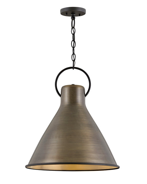 Hinkley - 3555DS - One Light Pendant - Winnie - Dark Antique Brass