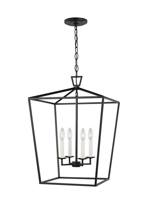 Generation Lighting - 5392604EN-112 - Four Light Lantern - Dianna - Midnight Black