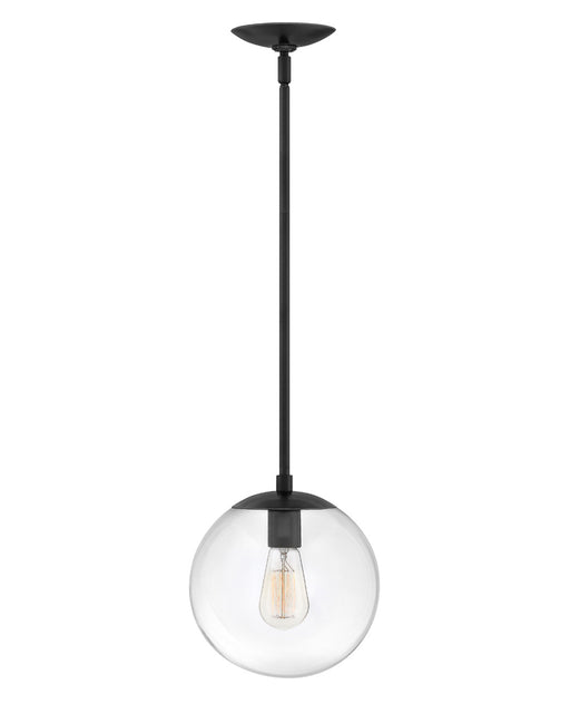 Hinkley - 3747BK - One Light Pendant - Warby - Black