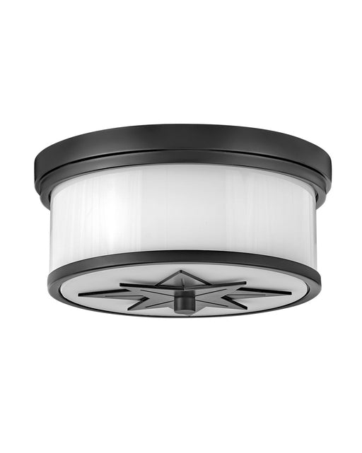 Hinkley - 42801BK - Two Light Flush Mount - Montrose - Black