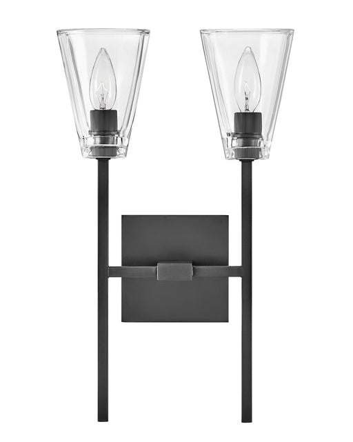 Hinkley - 50642BX - Two Light Vanity - Auden - Black Oxide