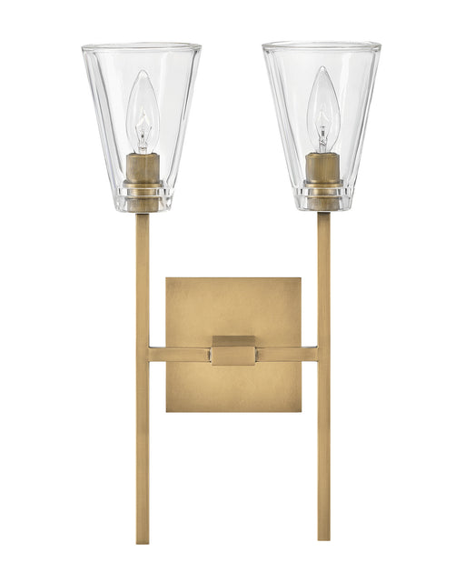 Hinkley - 50642HB - Two Light Vanity - Auden - Heritage Brass