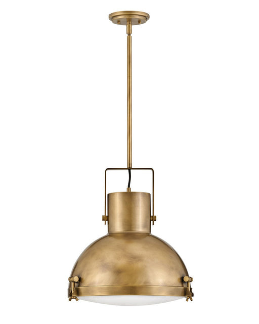 Hinkley - 49065HB-HB - One Light Pendant - Nautique - Heritage Brass