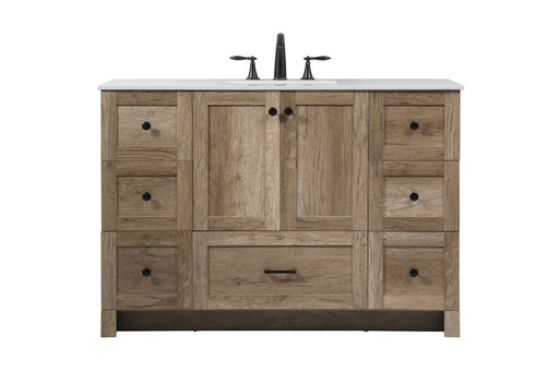 Elegant Lighting - VF2848NT - Single Bathroom Vanity - Soma - Natural Oak