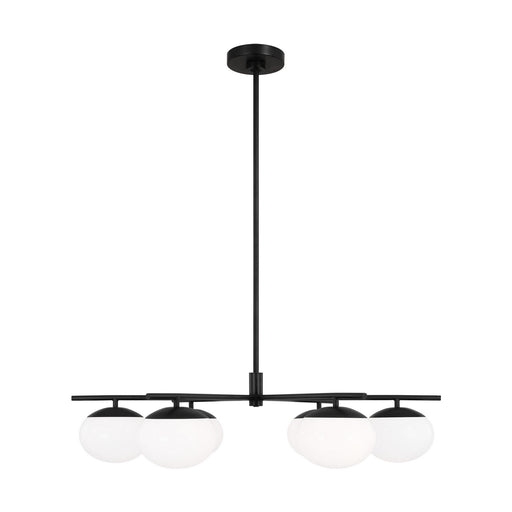 Generation Lighting - EC1246AI - Six Light Chandelier - ED Ellen DeGeneres - Aged Iron