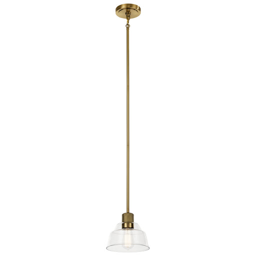 Kichler - 52405BNB - One Light Mini Pendant - Eastmont - Brushed Brass