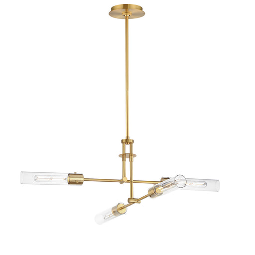 Maxim - 26374CLNAB - LED Pendant - Equilibrium - Natural Aged Brass