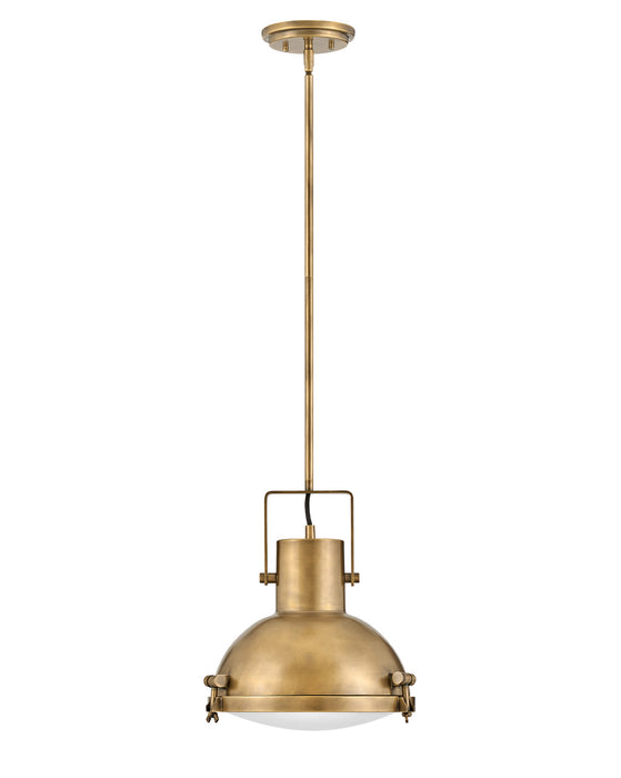 Hinkley - 49067HB-HB - One Light Pendant - Nautique - Heritage Brass