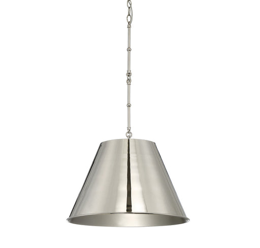 Savoy House - 7-131-1-109 - One Light Pendant - Alden - Polished Nickel