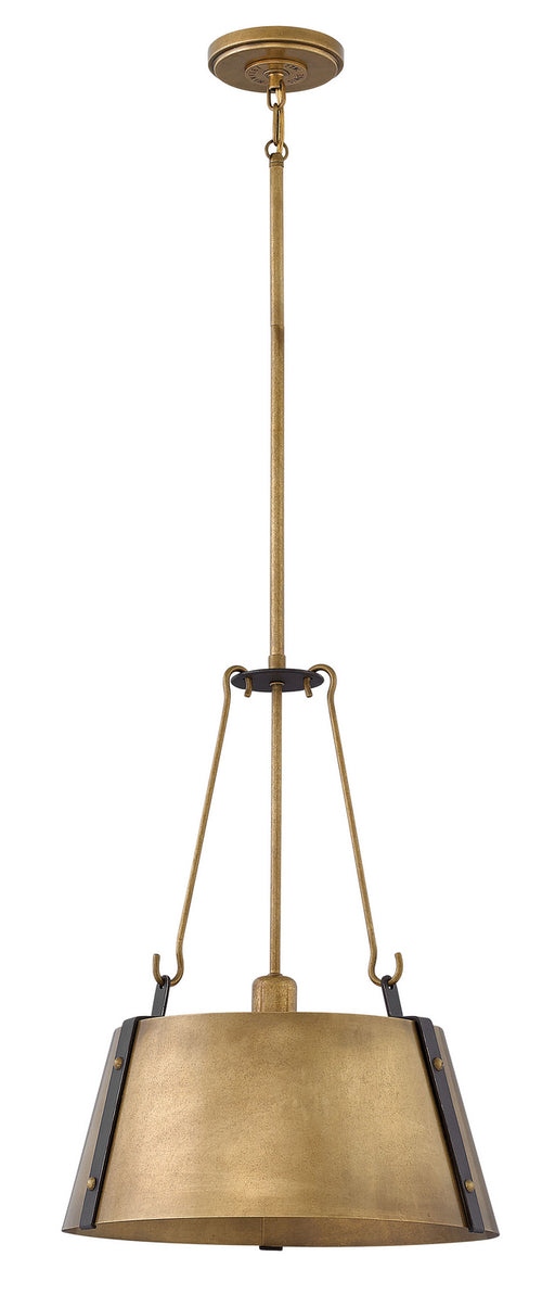 Hinkley - 3394RS - One Light Pendant - Cartwright - Rustic Brass