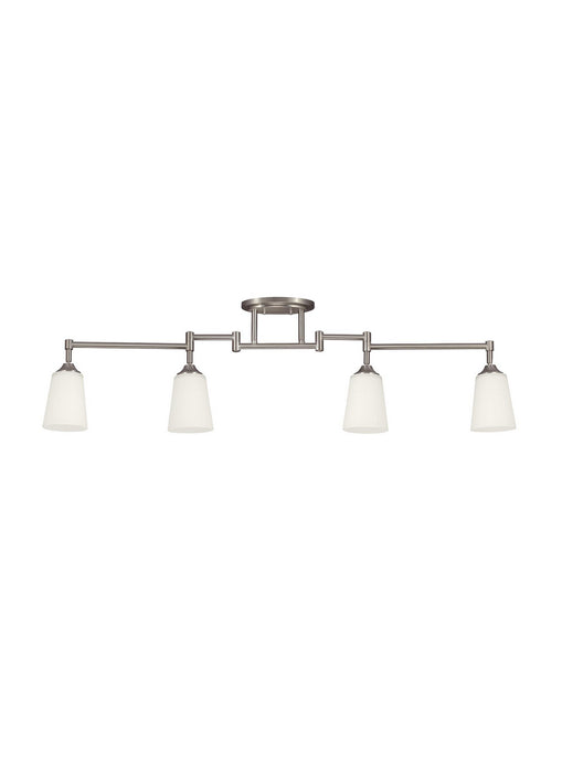 Generation Lighting - 2530404EN3-962 - Four Light Track Lighting Kit - Track Lighting - Brushed Nickel