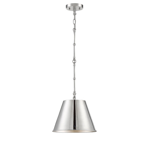 Savoy House - 7-132-1-109 - One Light Pendant - Alden - Polished Nickel